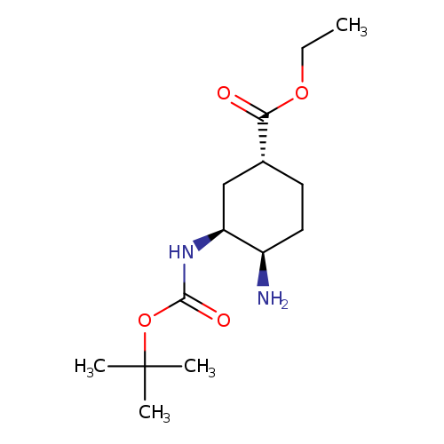 (1R,3S,4R)-4-Amino-3-(Boc-amino)-cyclohexane-carboxylic acid ethyl ester