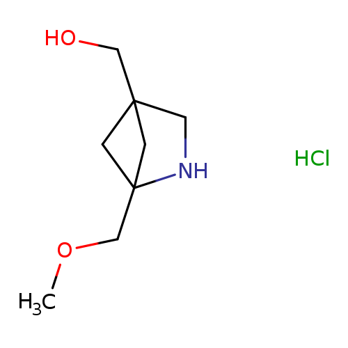 [1-(methoxymethyl)-2-azabicyclo[2.1.1]hexan-4-yl]methanol hydrochloride