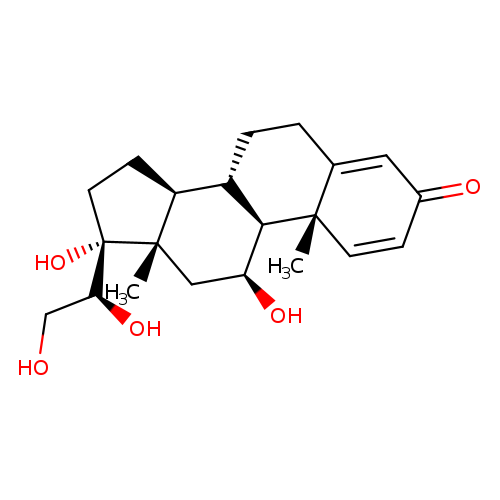 Pregna-1,4-dien-3-one, 11,17,20,21-tetrahydroxy-, (11β,20S)-