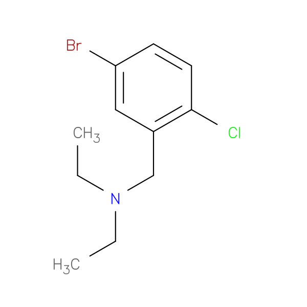 N-(5-BROMO-2-CHLOROBENZYL)-N-ETHYLETHANAMINE