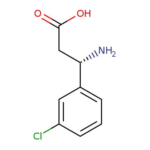 Benzenepropanoic acid, b-amino-3-chloro-, (bS)-
