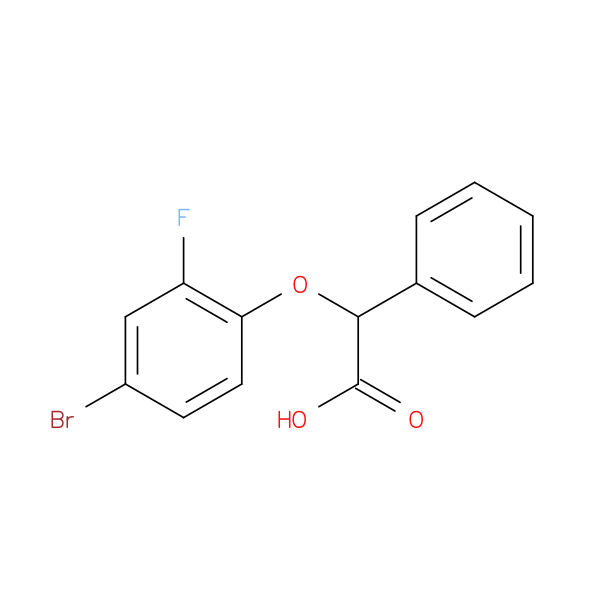 2-(4-bromo-2-fluorophenoxy)-2-phenylacetic acid