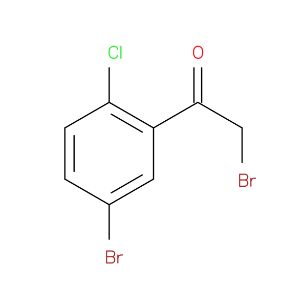 2'-Chloro-2,5'-dibromoacetophenone