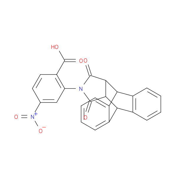 2-(16,18-Dioxo-17-azapentacyclo[6.6.5.0(2,7).0(9,14).0(15,19)]nonadeca-2,4,6,9,11,13-hexaen-17-yl)-4-nitrobenzoic acid