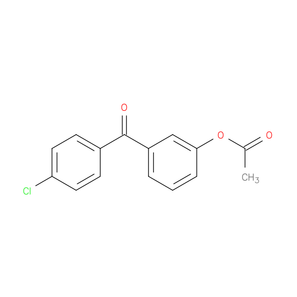 3-Acetoxy-4'-chlorobenzophenone