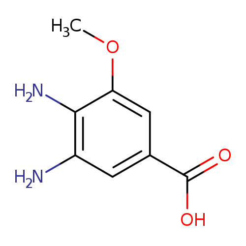 3,4-diamino-5-methoxybenzoic acid