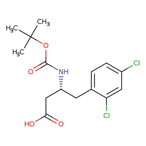 (R)-3-((tert-Butoxycarbonyl)amino)-4-(2,4-dichlorophenyl)butanoic acid