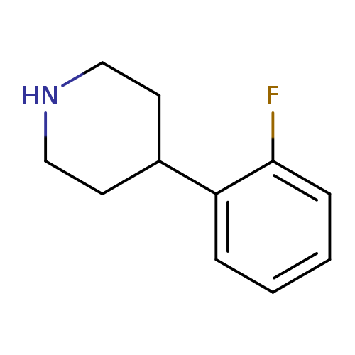 Piperidine, 4-(2-fluorophenyl)-