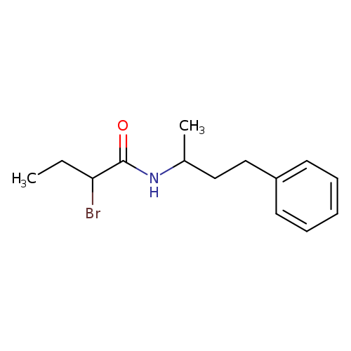 2-Bromo-n-(1-methyl-3-phenylpropyl)butanamide