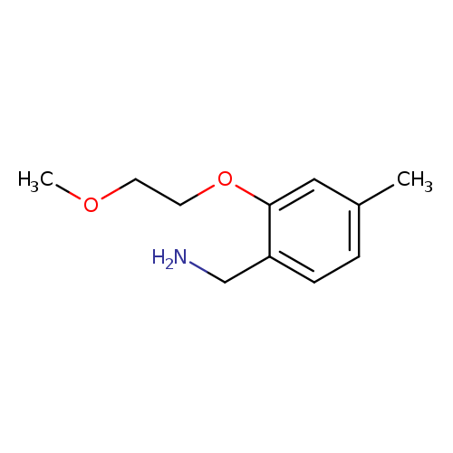 [2-(2-Methoxyethoxy)-4-methylphenyl]methanamine