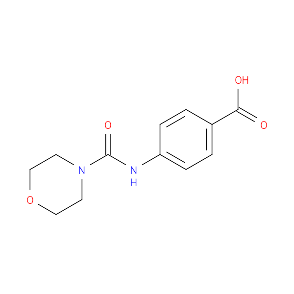 4-[(Morpholin-4-ylcarbonyl)amino]benzoic acid