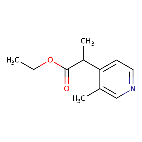 ethyl2-(3-methylpyridin-4-yl)propanoate