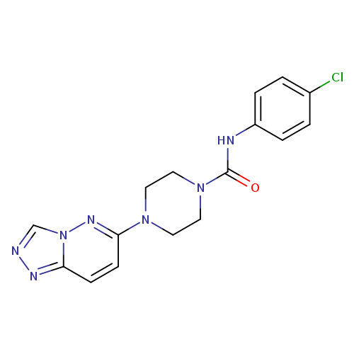 N-(4-chlorophenyl)-4-{[1,2,4]triazolo[4,3-b]pyridazin-6-yl}piperazine-1-carboxamide