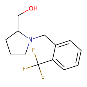 (1-{[2-(trifluoromethyl)phenyl]methyl}pyrrolidin-2-yl)methanol