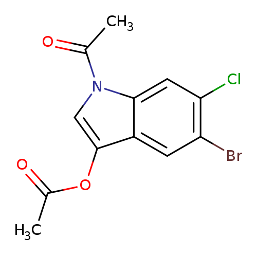 5-Bromo-6-chloroindolyl 1,3-diacetate