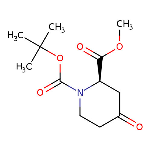 1,2-Piperidinedicarboxylic acid, 4-oxo-, 1-(1,1-dimethylethyl) 2-methyl ester, (2R)-