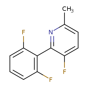 2-(2,6-Difluorophenyl)-3-fluoro-6-methylpyridine