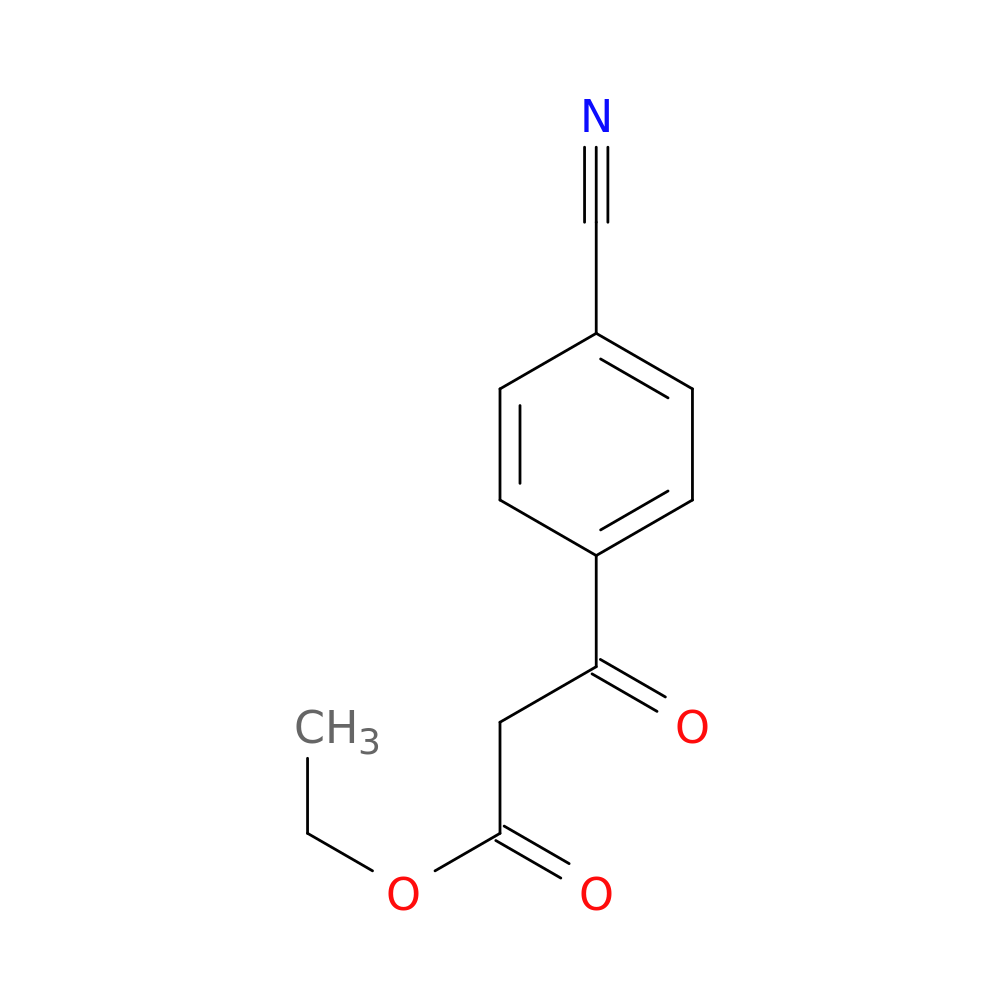 Benzenepropanoic acid, 4-cyano-β-oxo-, ethyl ester