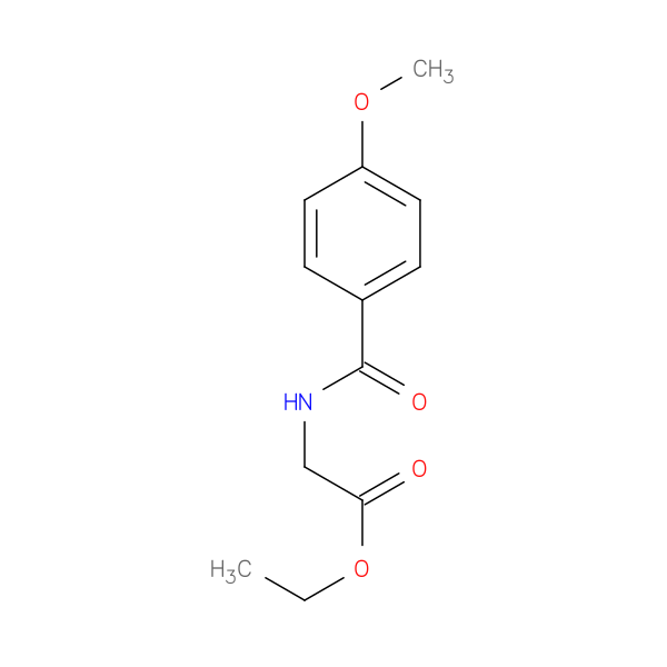 Ethyl 2-(4-methoxybenzamido)acetate