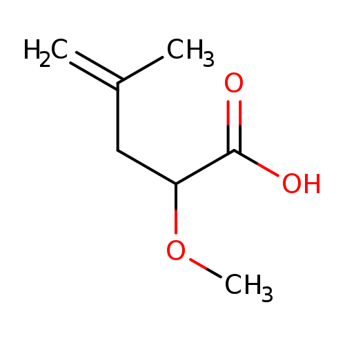 2-methoxy-4-methylpent-4-enoic acid