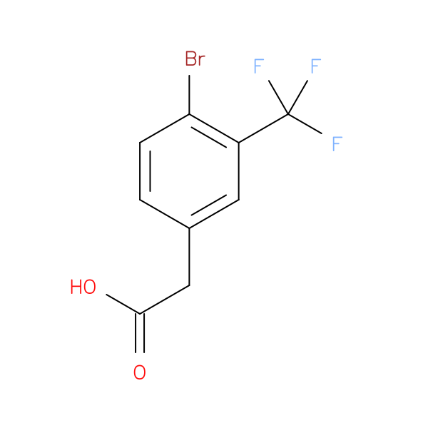 4-Bromo-3-(trifluoromethyl)phenylacetic acid