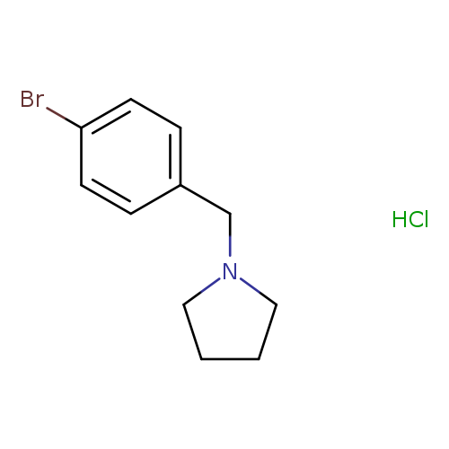 1-(4-bromobenzyl)pyrrolidine hydrochloride