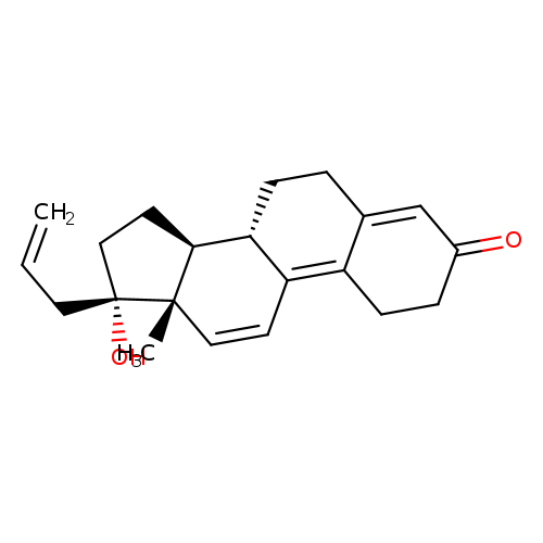 Estra-4,9,11-trien-3-one, 17-hydroxy-17-(2-propenyl)-, (17b)-