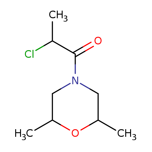 2-chloro-1-(2,6-dimethylmorpholin-4-yl)propan-1-one