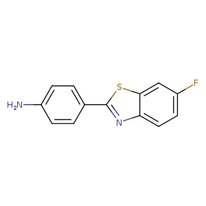 2-(4-Aminophenyl)-6-fluorobenzothiazole
