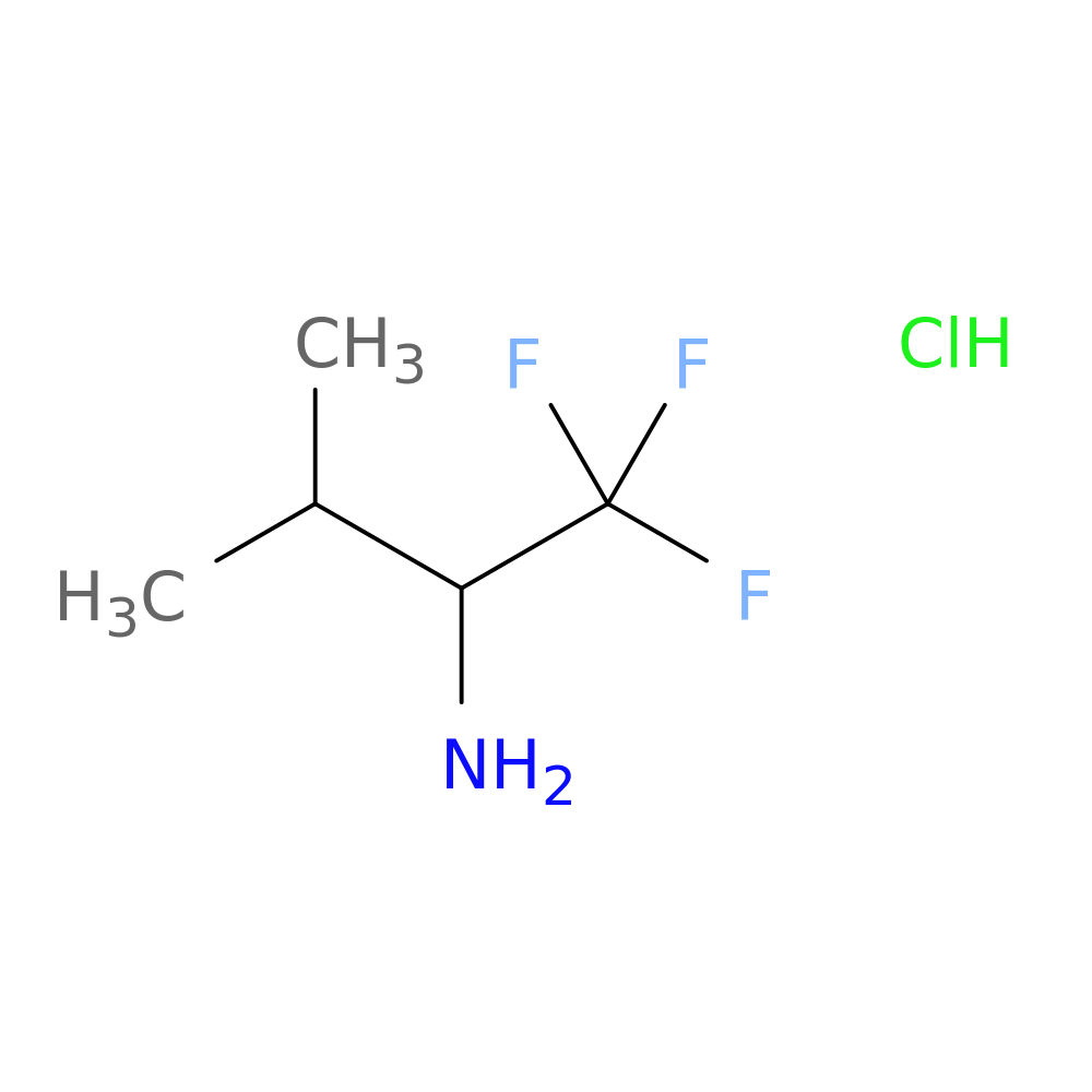 1,1,1-Trifluoro-3-methylbutan-2-amine hydrochloride