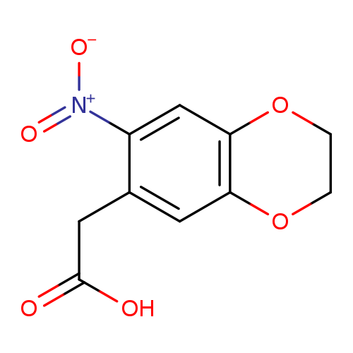 2-(7-nitro-2,3-dihydro-1,4-benzodioxin-6-yl)acetic acid