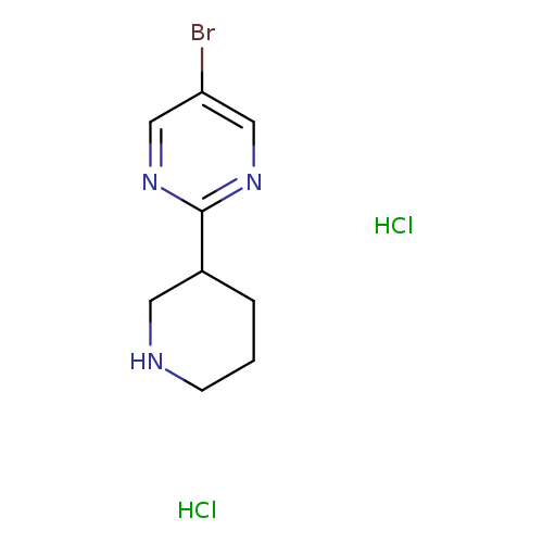 5-bromo-2-(piperidin-3-yl)pyrimidine dihydrochloride