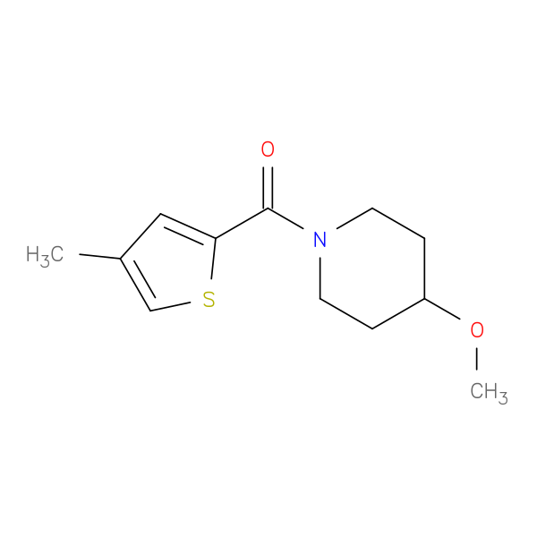 4-methoxy-1-(4-methylthiophene-2-carbonyl)piperidine
