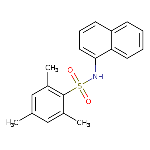 2,4,6-trimethyl-N-(naphthalen-1-yl)benzene-1-sulfonamide