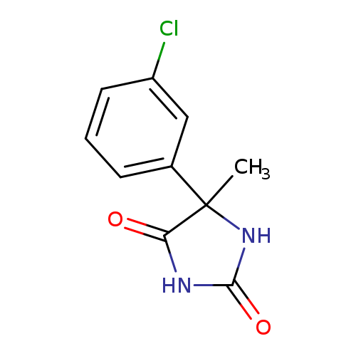 5-(3-Chlorophenyl)-5-methylimidazolidine-2,4-dione