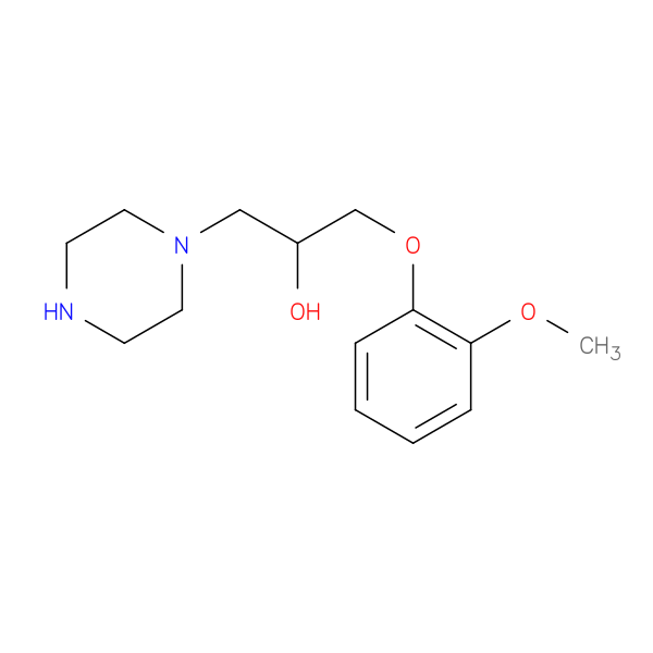 1-(2-Methoxyphenoxy)-3-(piperazin-1-yl)propan-2-ol