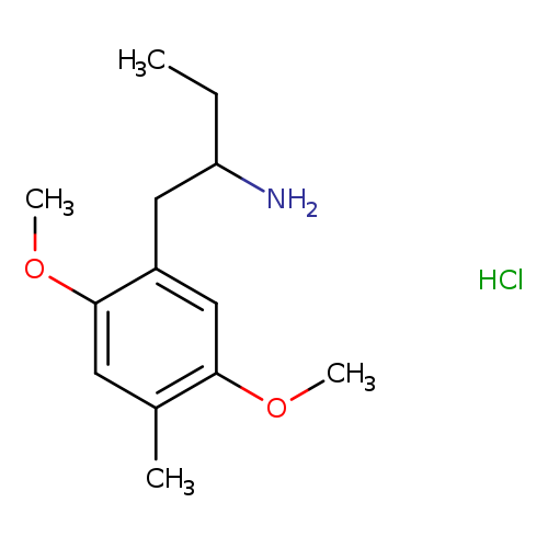 α-ethyl-2,5-dimethoxy-4-methyl-benzeneethanamine, monohydrochloride