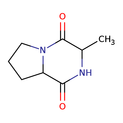 Pyrrolo[1,2-a]pyrazine-1,4-dione, hexahydro-3-methyl- (9CI)