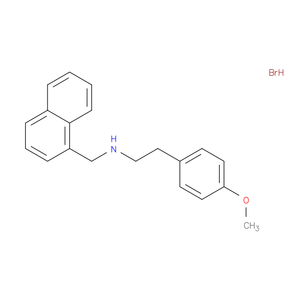 [2-(4-methoxyphenyl)ethyl](1-naphthylmethyl)amine hydrobromide