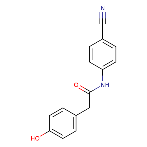 N-(4-Cyano-phenyl)-2-(4-hydroxy-phenyl)-acetamide