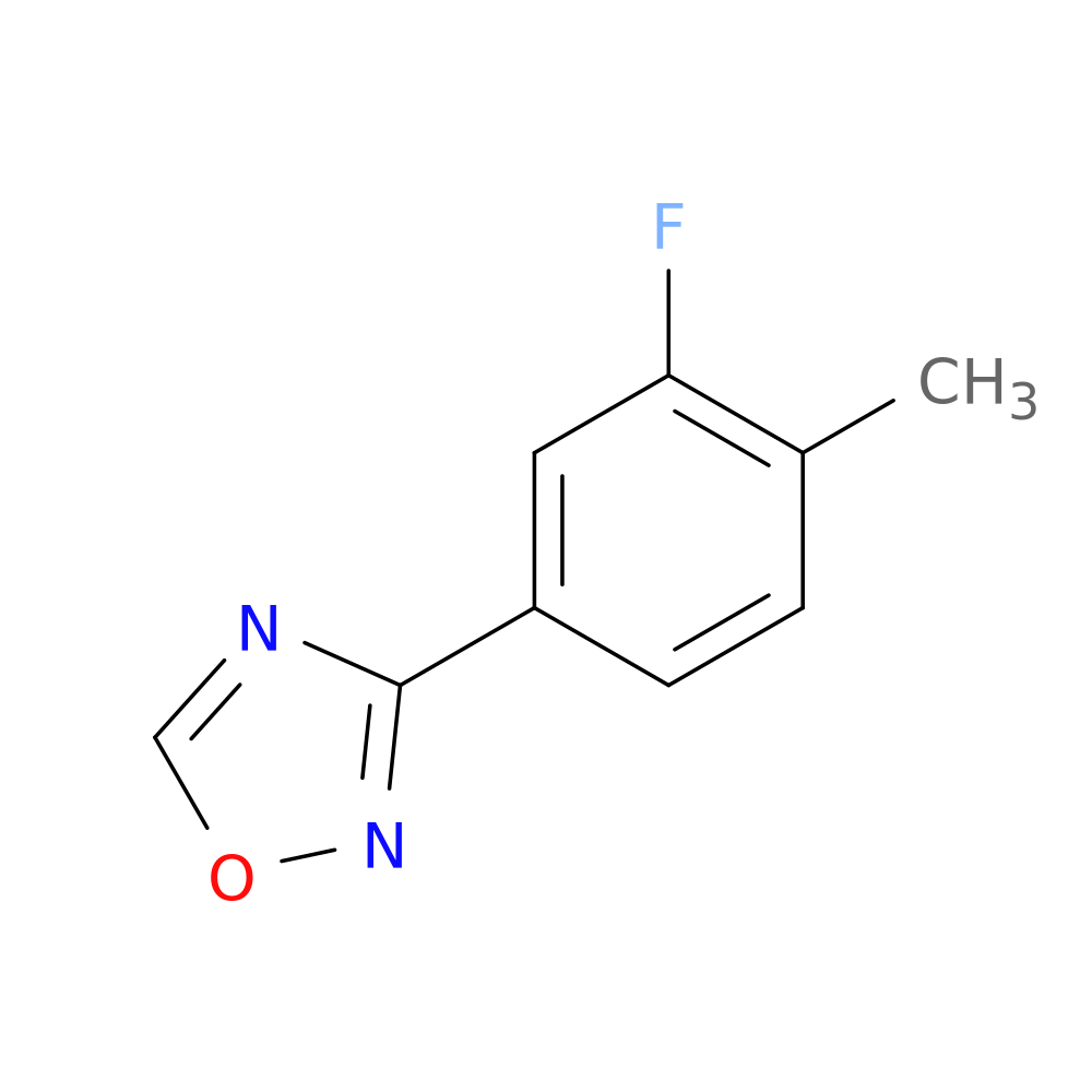 3-(3-Fluoro-4-methylphenyl)-1,2,4-oxadiazole