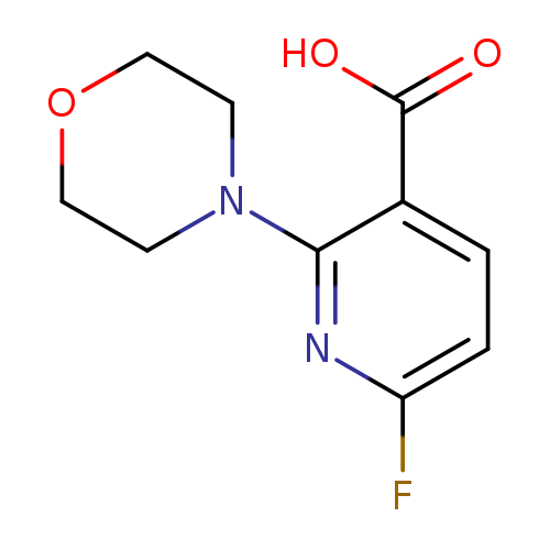 6-Fluoro-2-morpholinonicotinic acid
