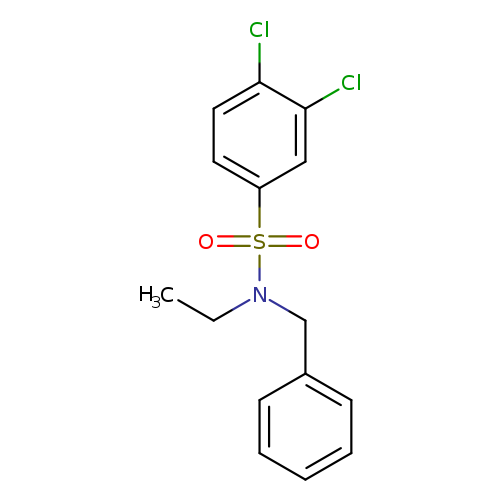 N-benzyl-3,4-dichloro-N-ethylbenzene-1-sulfonamide