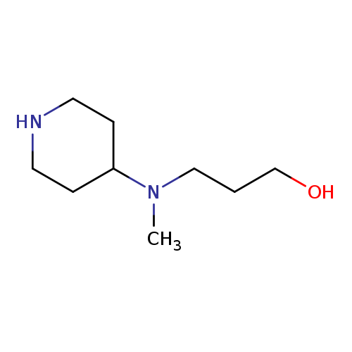 3-[Methyl(piperidin-4-yl)amino]propan-1-ol