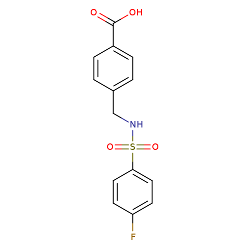 4-({[(4-Fluorophenyl)sulfonyl]amino}methyl)benzoic acid