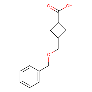 3-(Benzyloxymethyl)cyclobutanecarboxylic acid