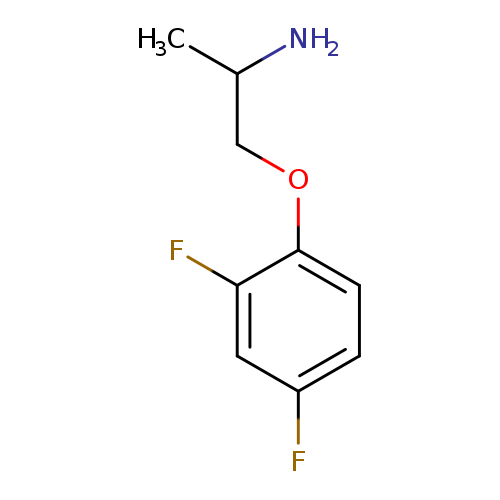 1-(2-aminopropoxy)-2,4-difluorobenzene