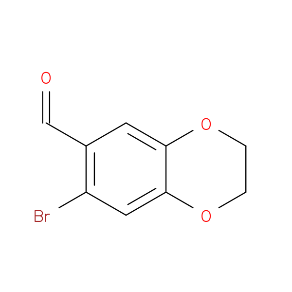 7-Bromo-2,3-dihydro-1,4-benzodioxine-6-carbaldehyde