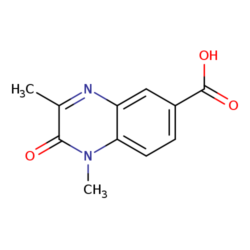 1,3-Dimethyl-2-oxo-1,2-dihydroquinoxaline-6-carboxylic acid