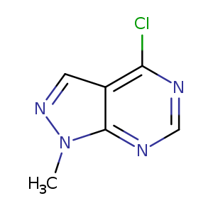 1H-Pyrazolo[3,4-d]pyrimidine, 4-chloro-1-methyl-